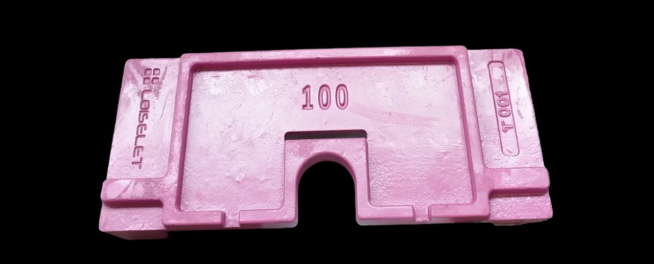 100 kg:n VGP-painolevy