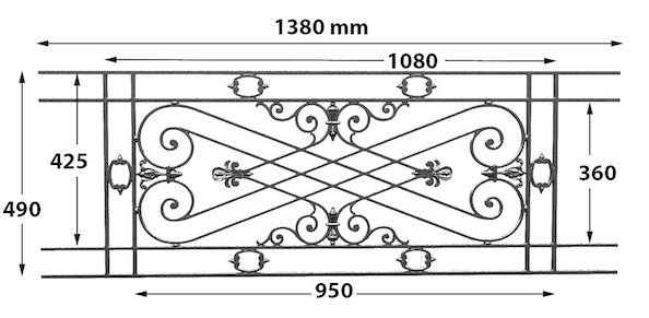 PARVEKKEEN KAIHTIMET, KAIDE, BALUSTRAADI, LOISELET - ZI